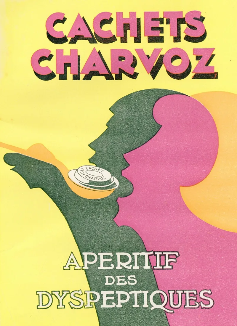 Cachets Charvoz 5 Wall Art by Laboratoires Charvoz - High-Resolution Digital Print