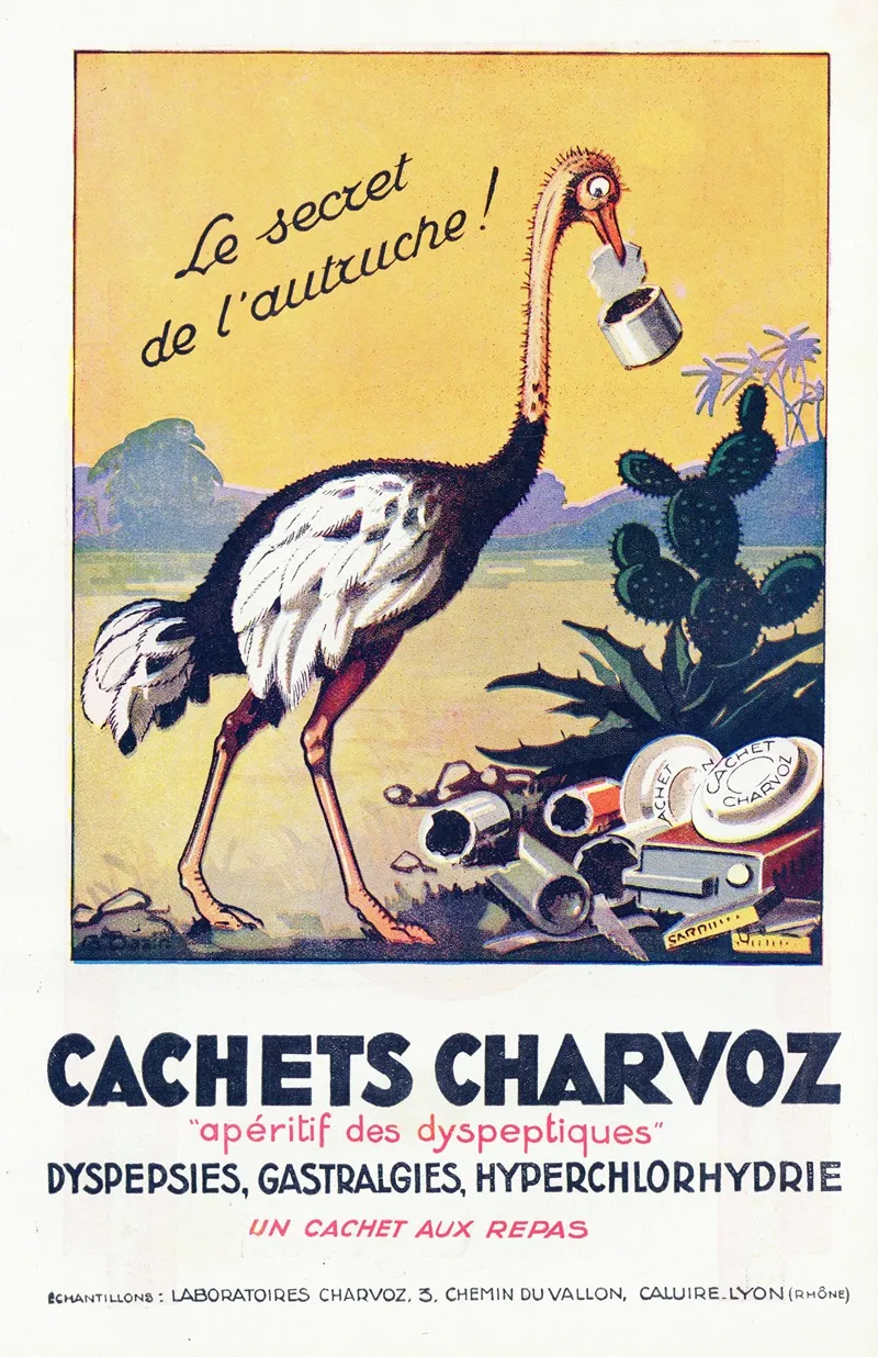 Cachets Charvoz Wall Art by Laboratoires Charvoz - High-Resolution Digital Print