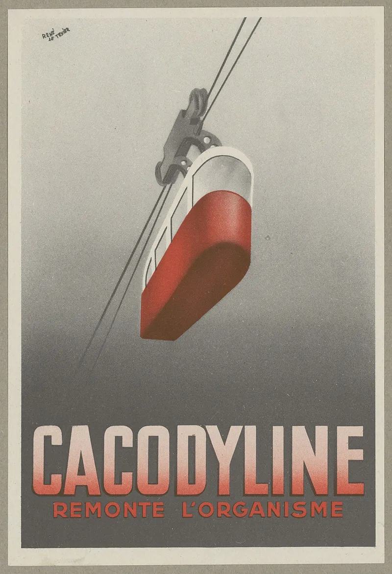 Cacodyline 4 Wall Art by René Le Texier - High-Resolution Digital Print