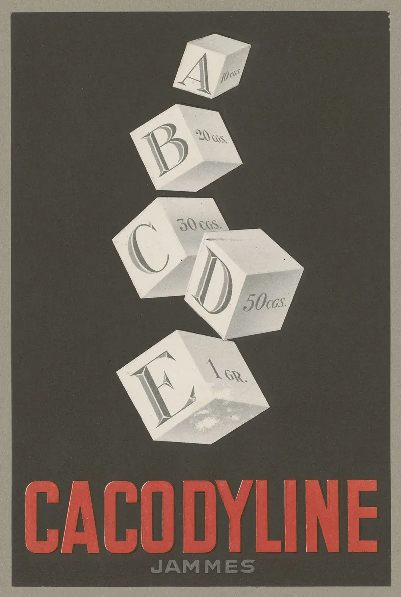 Cacodyline Jammes Wall Art by Laboratoires James - High-Resolution Digital Print