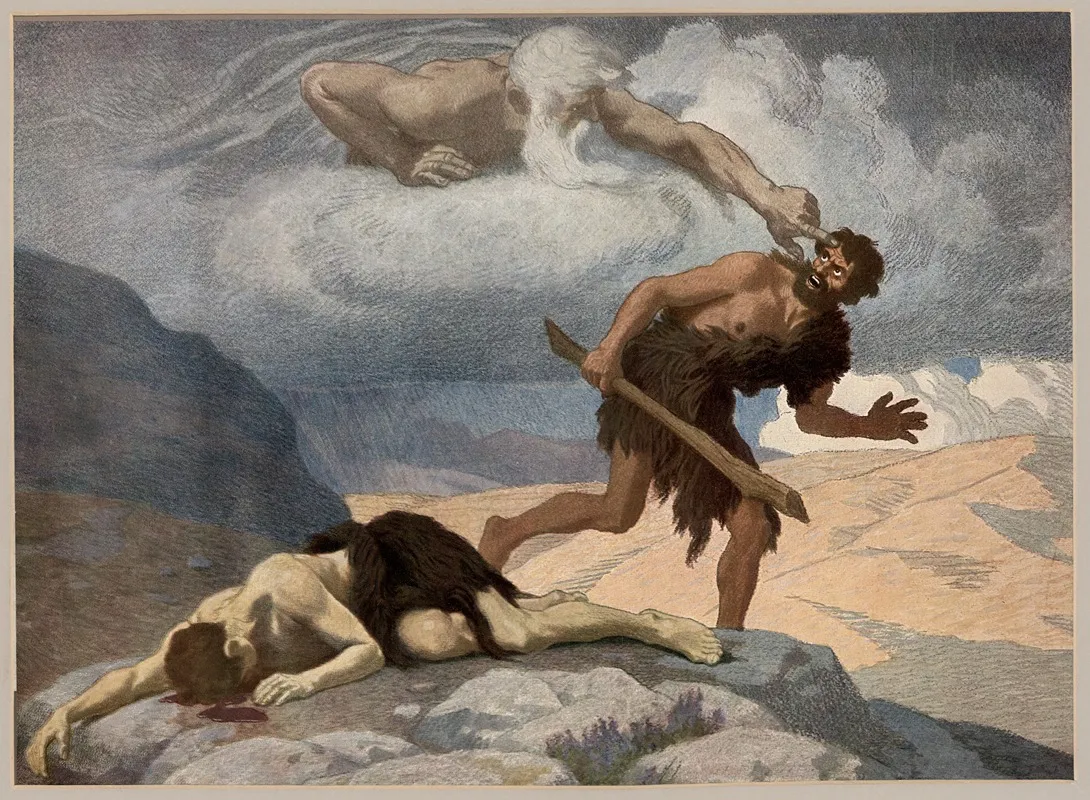 Cain And Abel 17 Wall Art by Gebhard Fugel - High-Resolution Digital Print