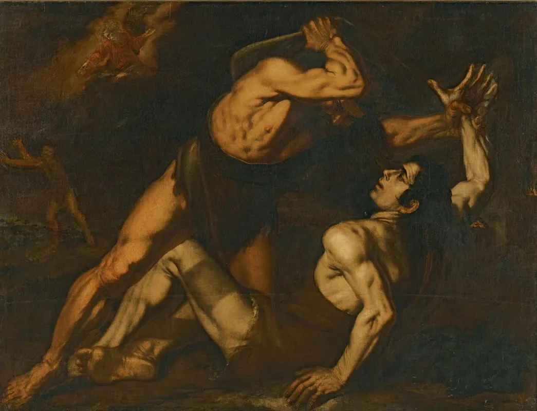 Cain And Abel 8 Wall Art by Neapolitan School - High-Resolution Digital Print
