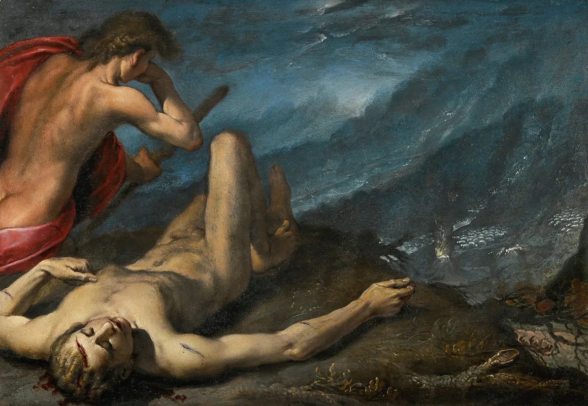 Cain And Abel 9 Wall Art by Follower of Pier Francesco Mazzucchelli - High-Resolution Digital Print