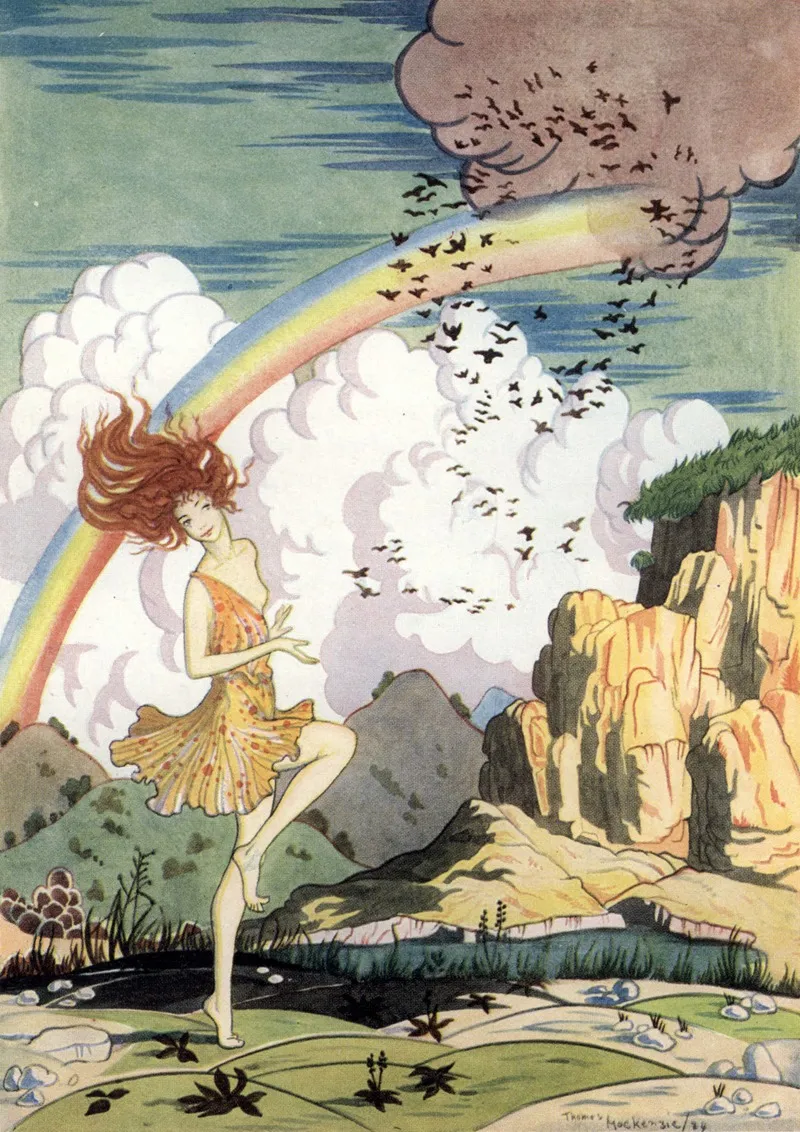 Caitilin Danced In Uncontrollable Gaiety Wall Art by Thomas Mackenzie - High-Resolution Digital Print