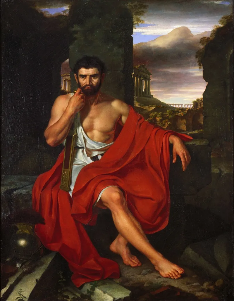 Caius Marius Amid The Ruins Of Carthage