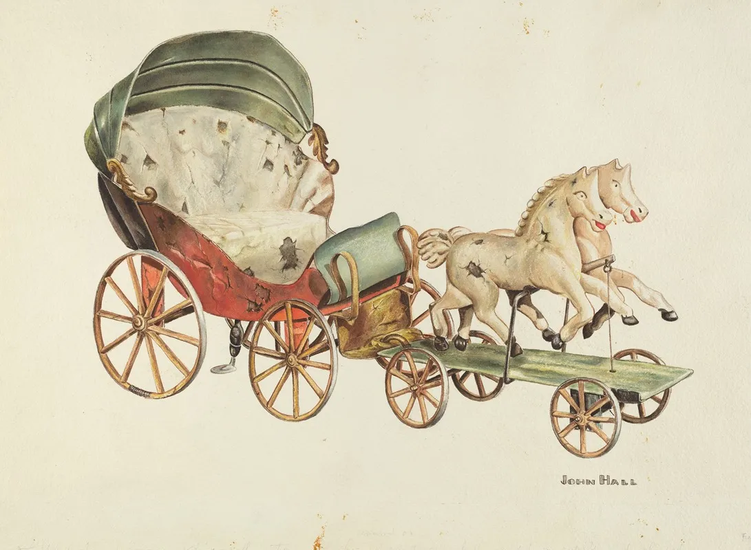Calash And Horses