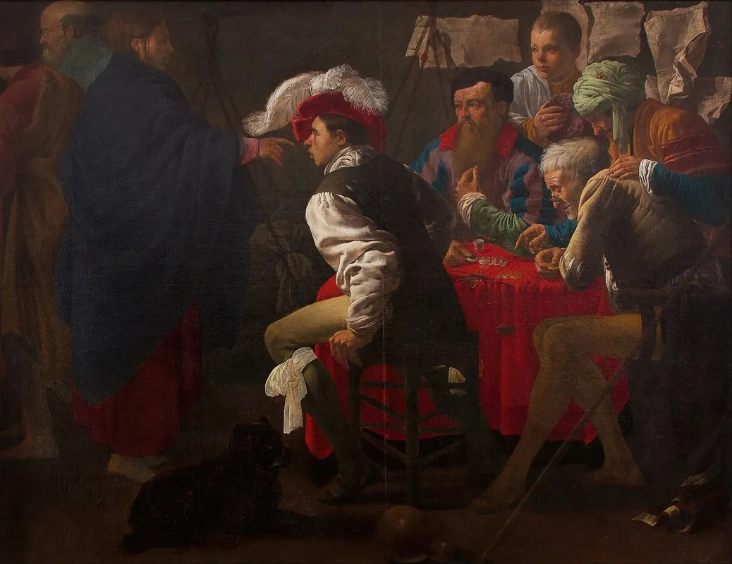 Calling Of Saint Matthew Wall Art by Hendrick Ter Brugghen - High-Resolution Digital Print