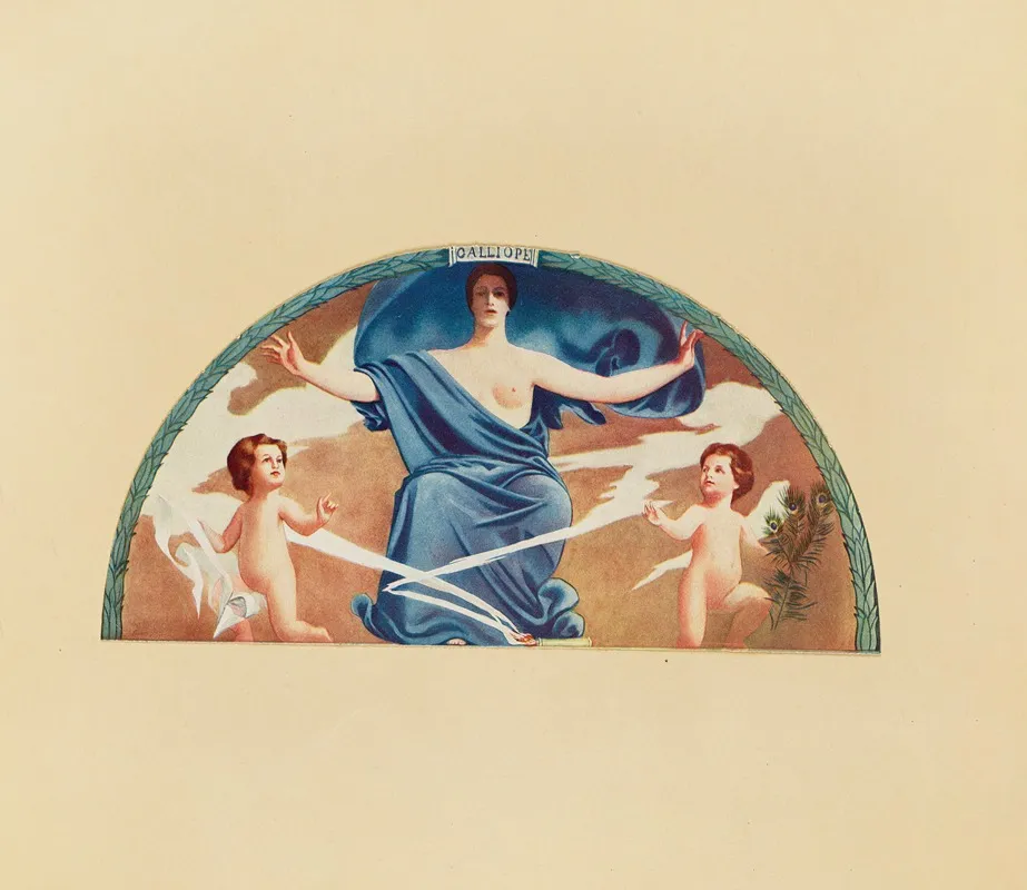 Calliope After Edward Simmons Wall Art by A.V. Nye - High-Resolution Digital Print