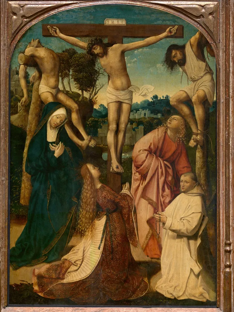 Calvary 11 Wall Art by Jacob Cornelisz. van Oostsanen - High-Resolution Digital Print