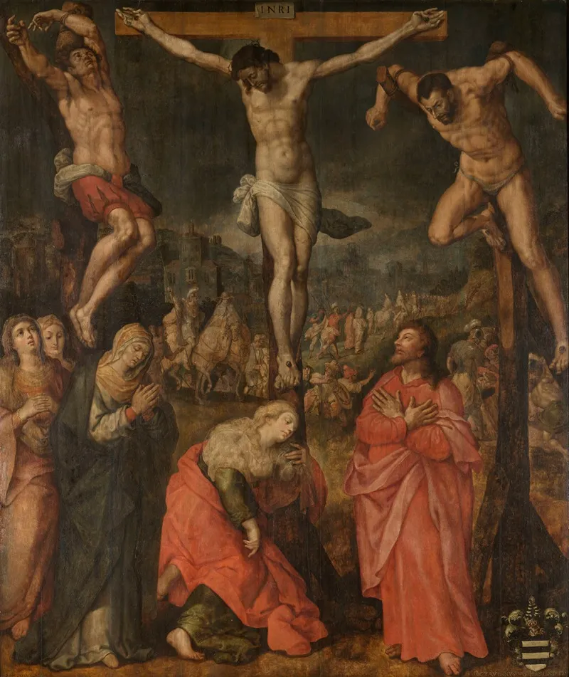 Calvary 14 Wall Art by Jan Snellinck - High-Resolution Digital Print