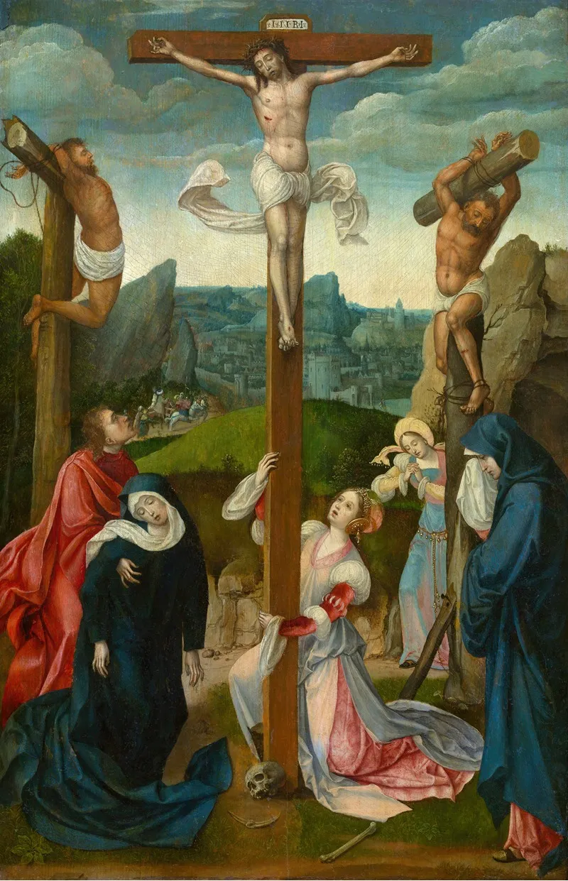 Calvary 19 Wall Art by Meester van 1518 - High-Resolution Digital Print
