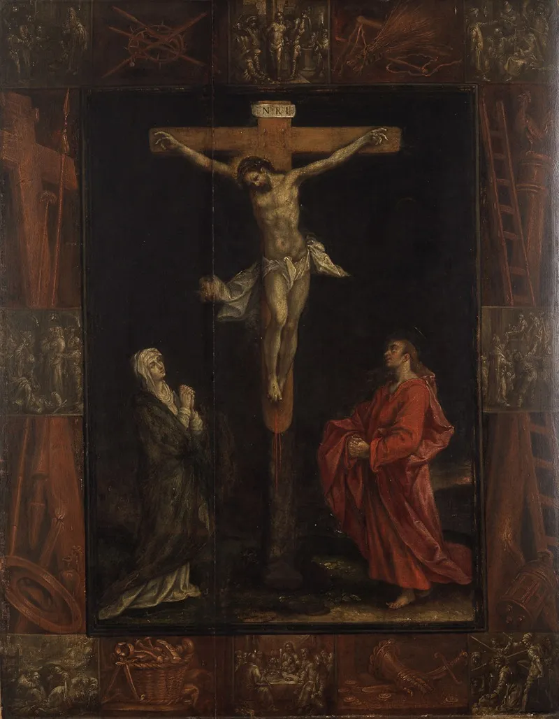 Calvary 29 Wall Art by Frans Francken the Younger - High-Resolution Digital Print