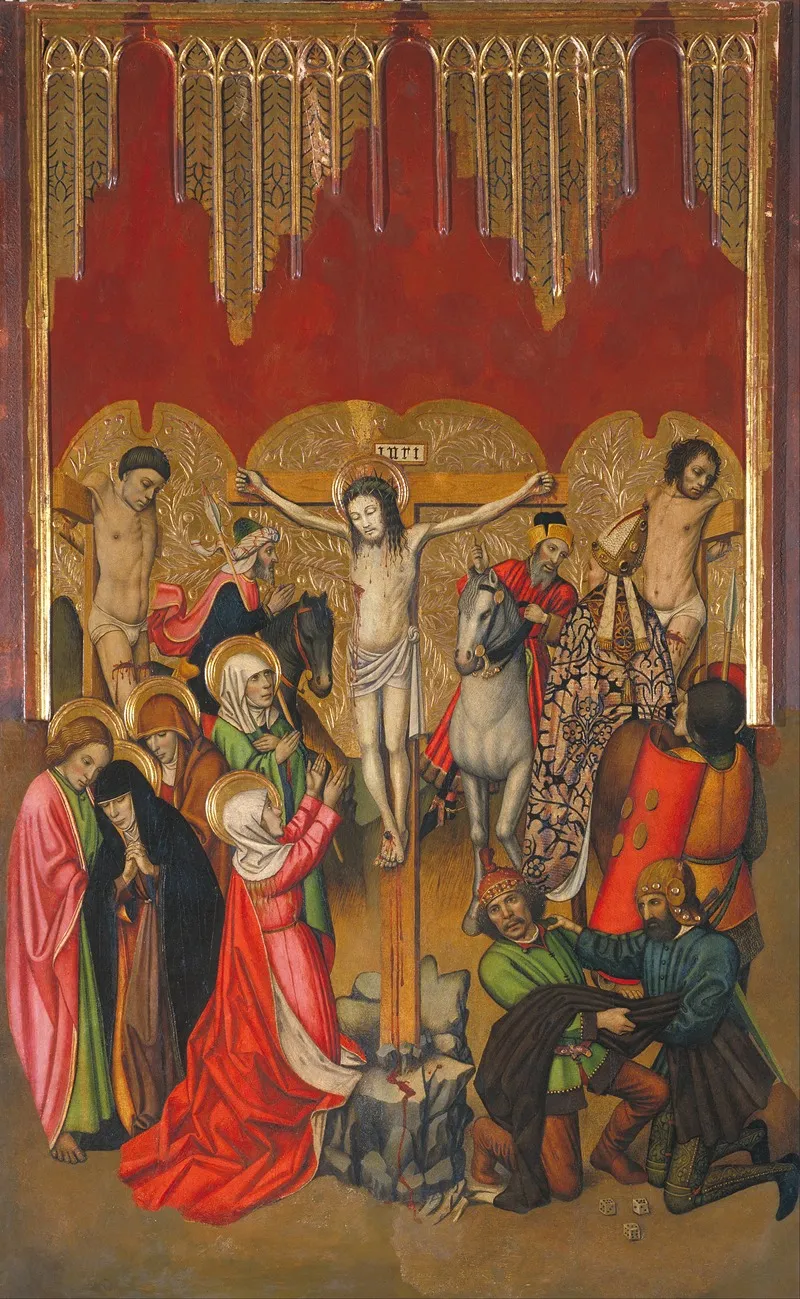 Calvary 8 Wall Art by Jaume Huguet   - High-Resolution Digital Print