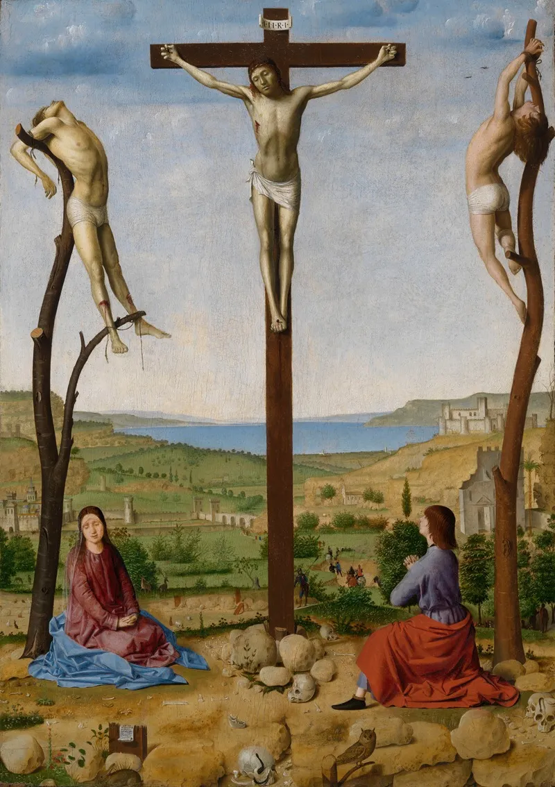 Calvary 9 Wall Art by Antonello da Messina - High-Resolution Digital Print