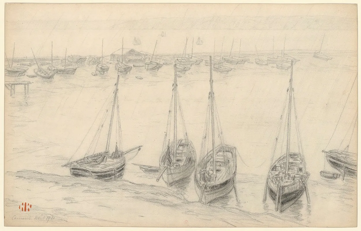 Camaret Wall Art by Henri Rivière - High-Resolution Digital Print