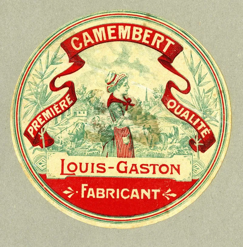 Camembert Premiere Qualite Wall Art by Louis-Gaston - High-Resolution Digital Print