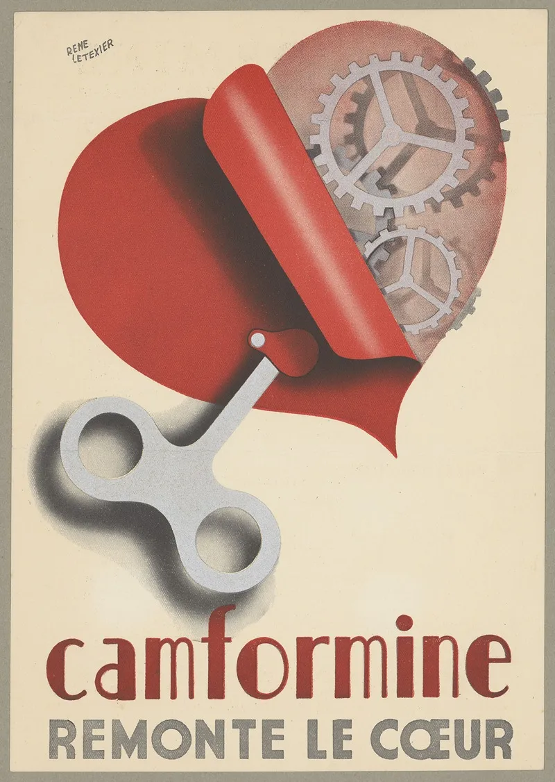 Camformine Wall Art by René Le Texier - High-Resolution Digital Print