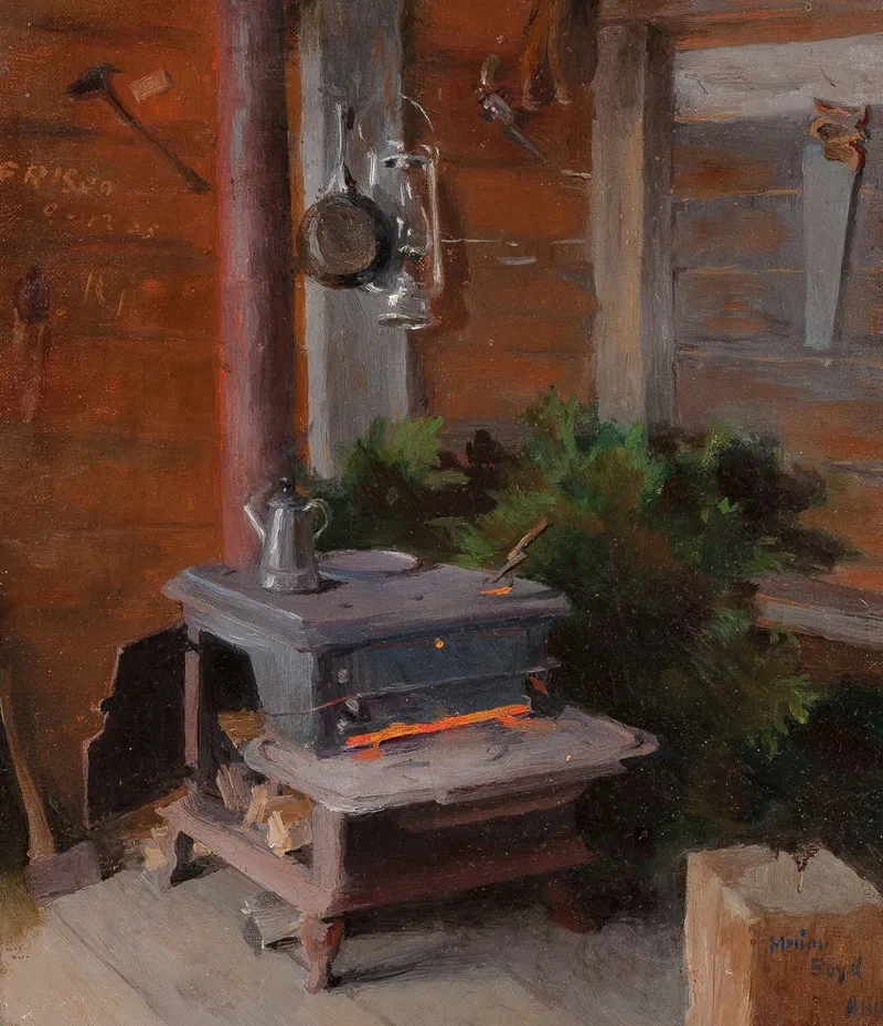 Camp On Mount Washington Wall Art by Marion Boyd Allen - High-Resolution Digital Print