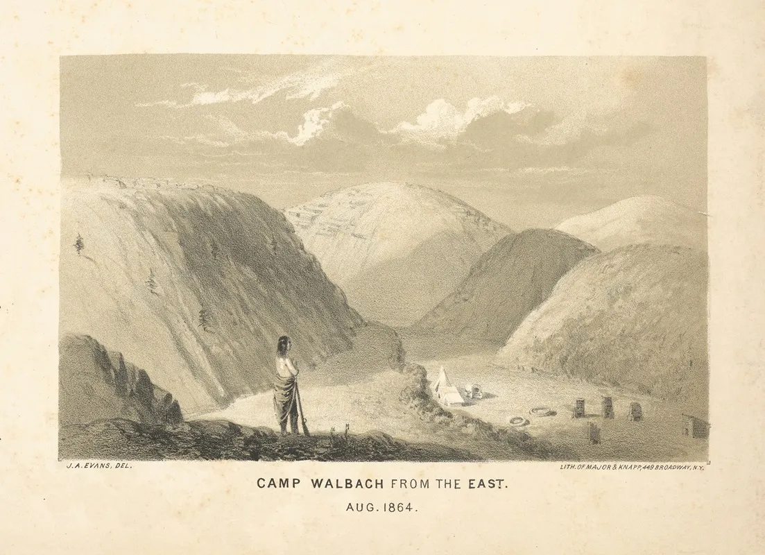 Camp Walbach From The East Aug 1864