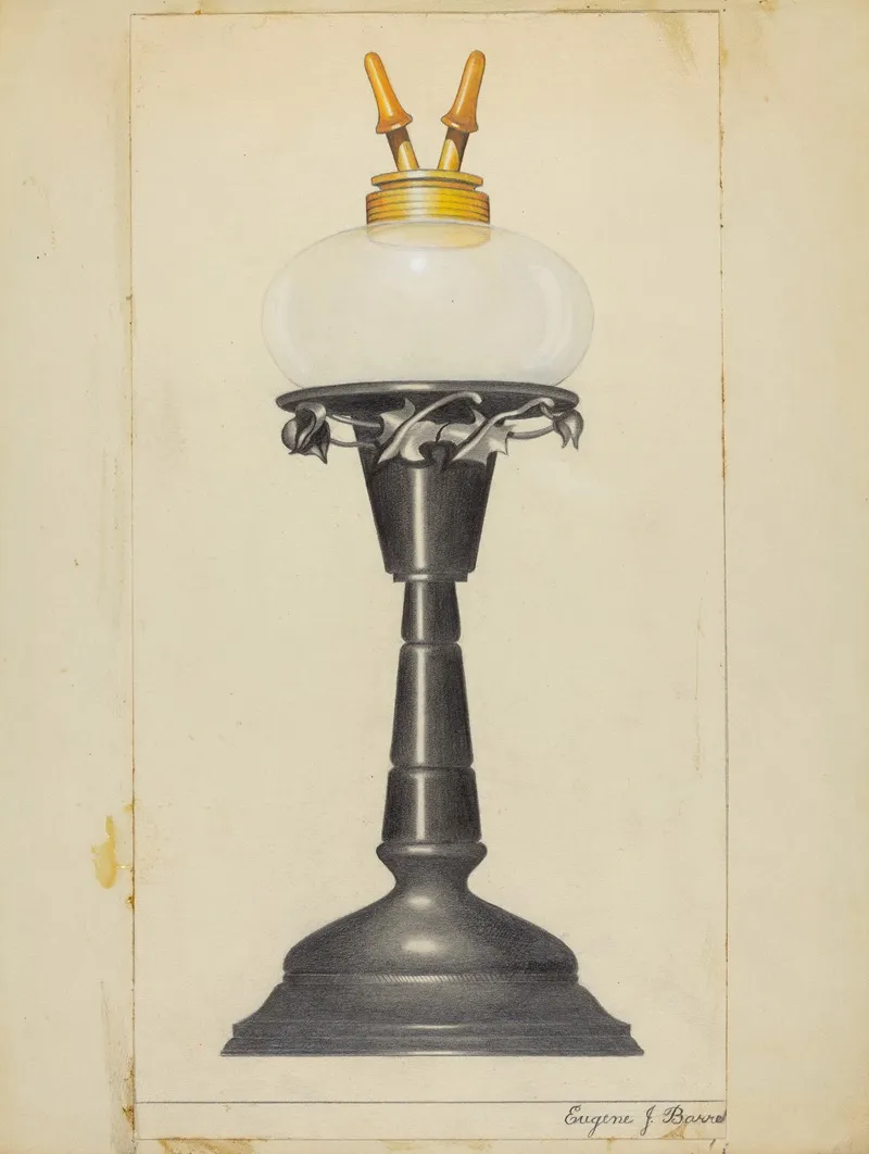 Camphene Lamp 5