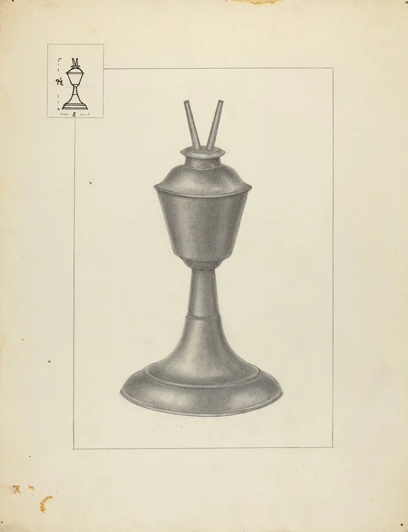 Camphene Lamp 7