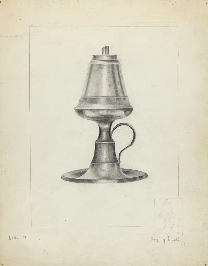 Camphene Lamp