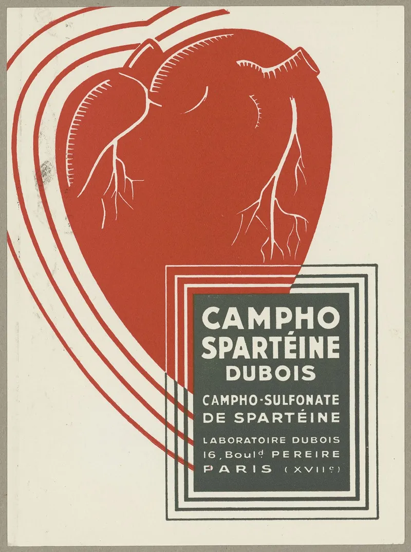 Campho Sparteine Wall Art by Laboratoire Dubois - High-Resolution Digital Print