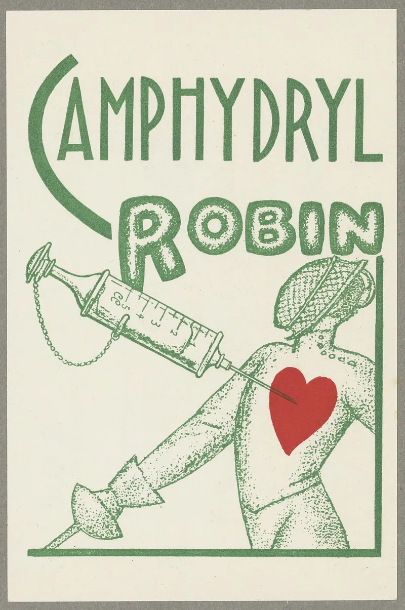 Camphydryl Robin Wall Art by Laboratoire Robin - High-Resolution Digital Print