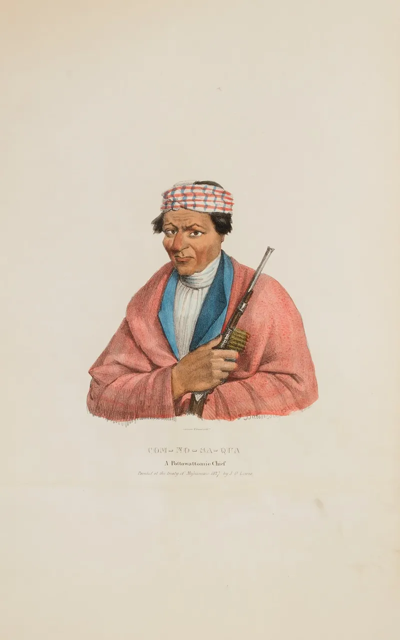 Can No Sa Qua A Pottowattomie Chief