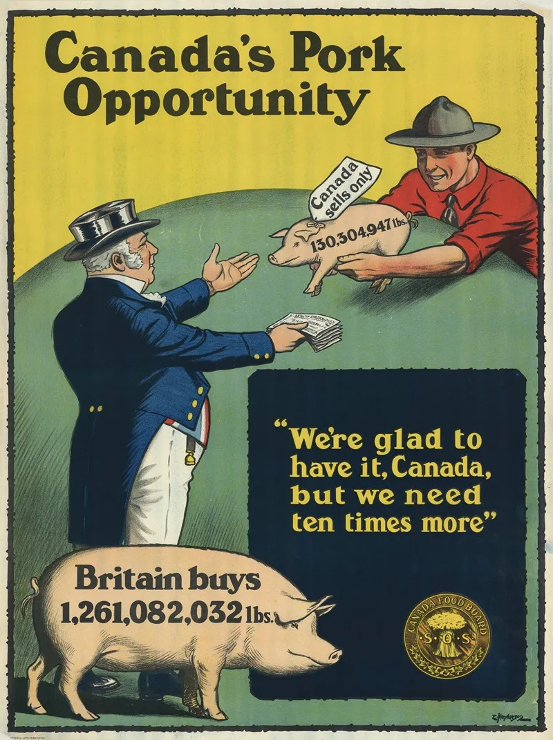 Canadas Pork Opportunity Wall Art by Anonymous - High-Resolution Digital Print