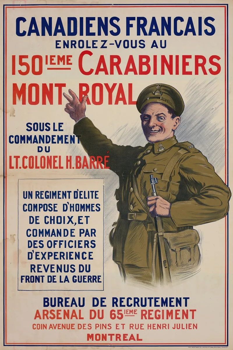 Canadiens Francais Wall Art by Anonymous - High-Resolution Digital Print