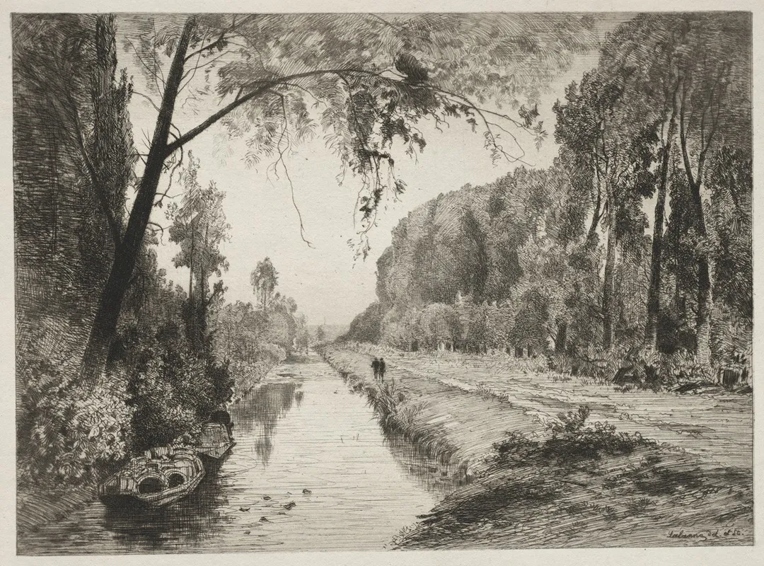 Canal At Pont Sainte Maxence
