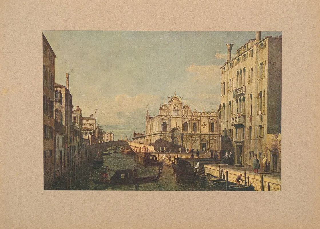 Canaletto‎‎ ‎la‎ ‎scuola‎ ‎di‎ ‎s ‎ ‎marco