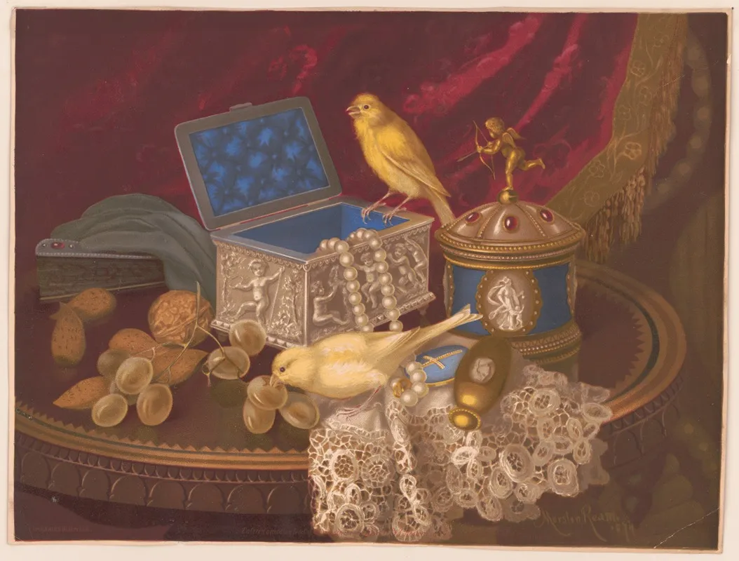 Canaries Jewels Wall Art by Morston Constantine Ream - High-Resolution Digital Print