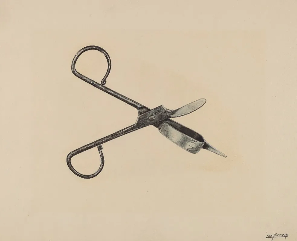 Candle Snuffer 5 Wall Art by Lee Brown - High-Resolution Digital Print
