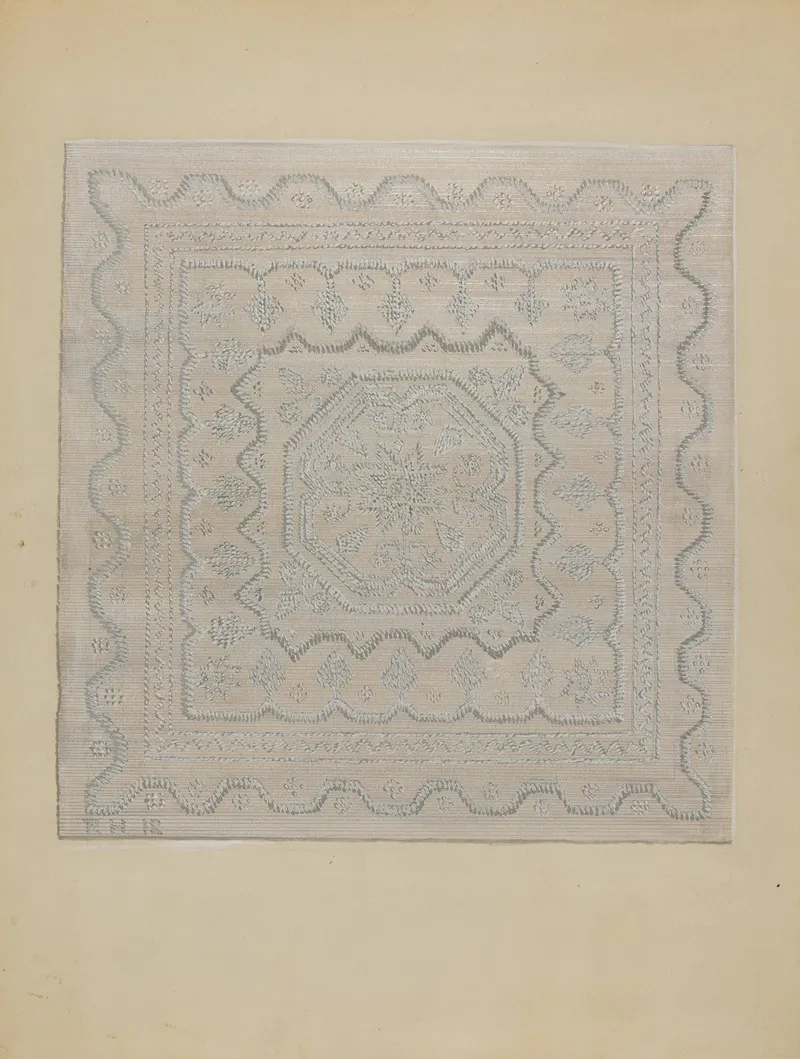 Candlewick Coverlet Woven