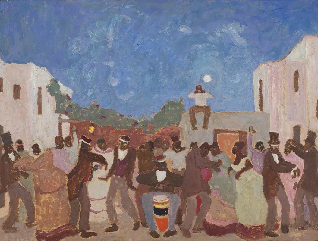 Candombe 2 Wall Art by Pedro Figari - High-Resolution Digital Print
