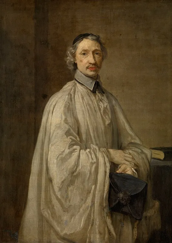 Canon Frans De Cock Cantor At The Antwerp Cathedral