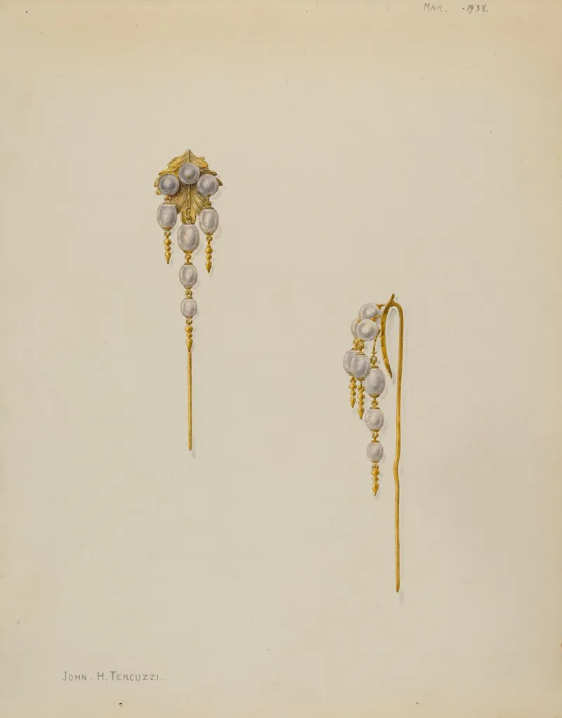 Cap Or Bonnet Pin