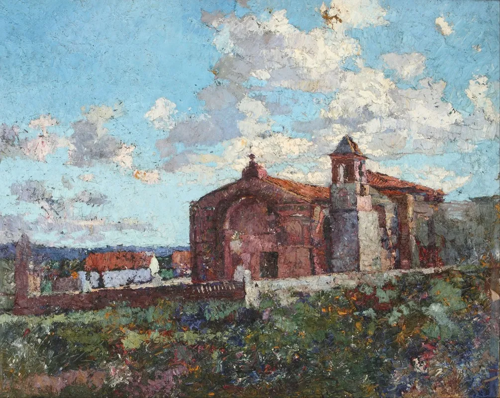 Capilla De Ischilin Wall Art by Fernando Fader - High-Resolution Digital Print