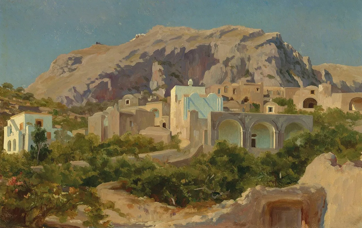Capri 25 Wall Art by Frederic Leighton - High-Resolution Digital Print