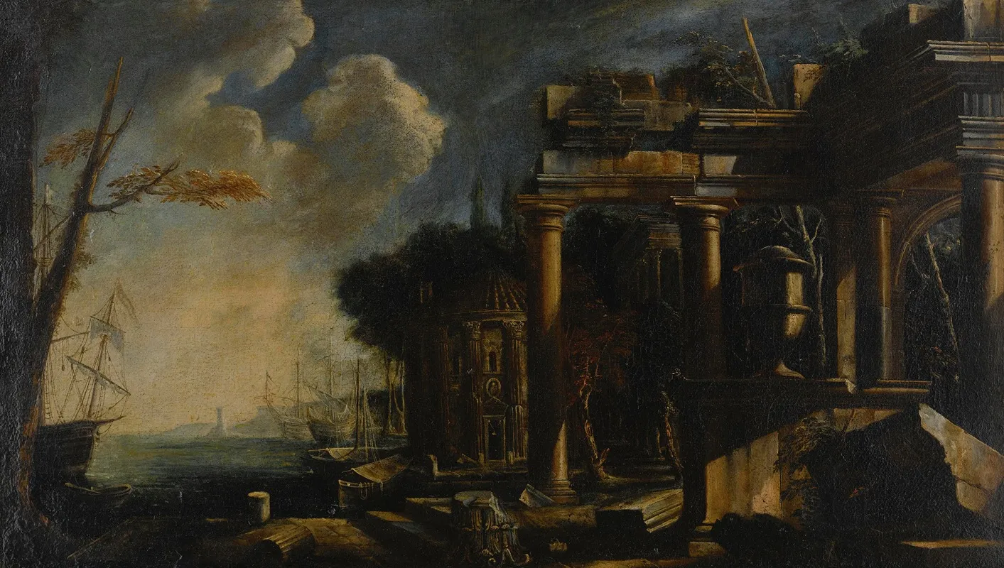 Capriccio Wall Art by Niccolò Codazzi - High-Resolution Digital Print