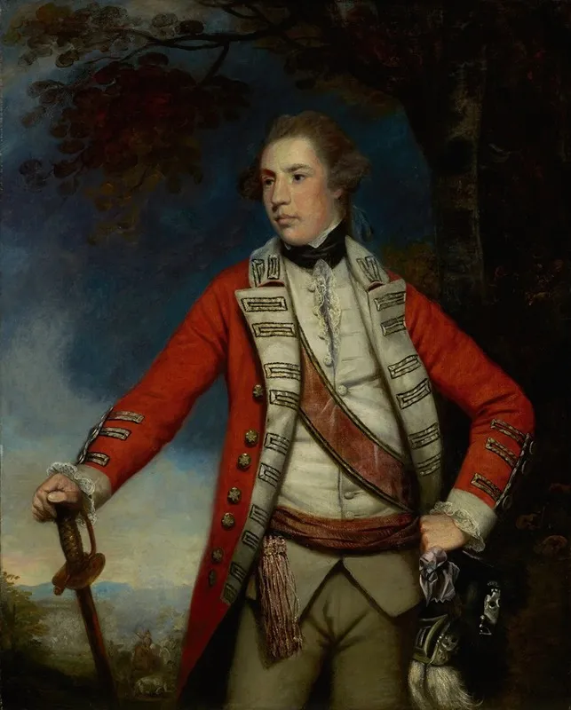Captain Arthur Blake Wall Art by Sir Joshua Reynolds - High-Resolution Digital Print