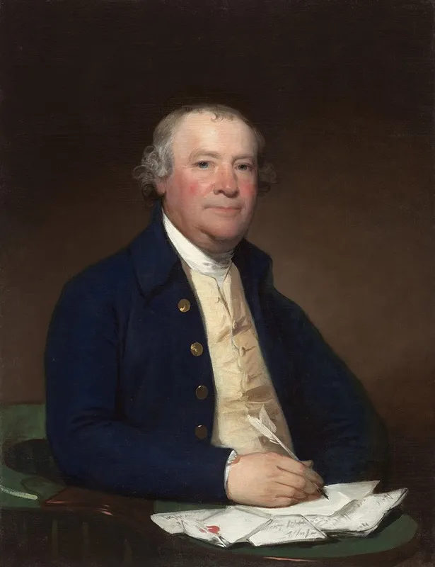 Captain Joseph Anthony Wall Art by Gilbert Stuart - High-Resolution Digital Print