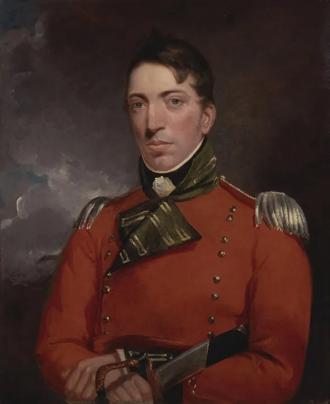 Captain Richard Gubbins Wall Art by John Constable - High-Resolution Digital Print