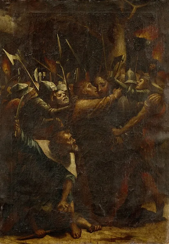 Capture Of Christ Wall Art by Nikolaus Bernoulli The Younger - High-Resolution Digital Print