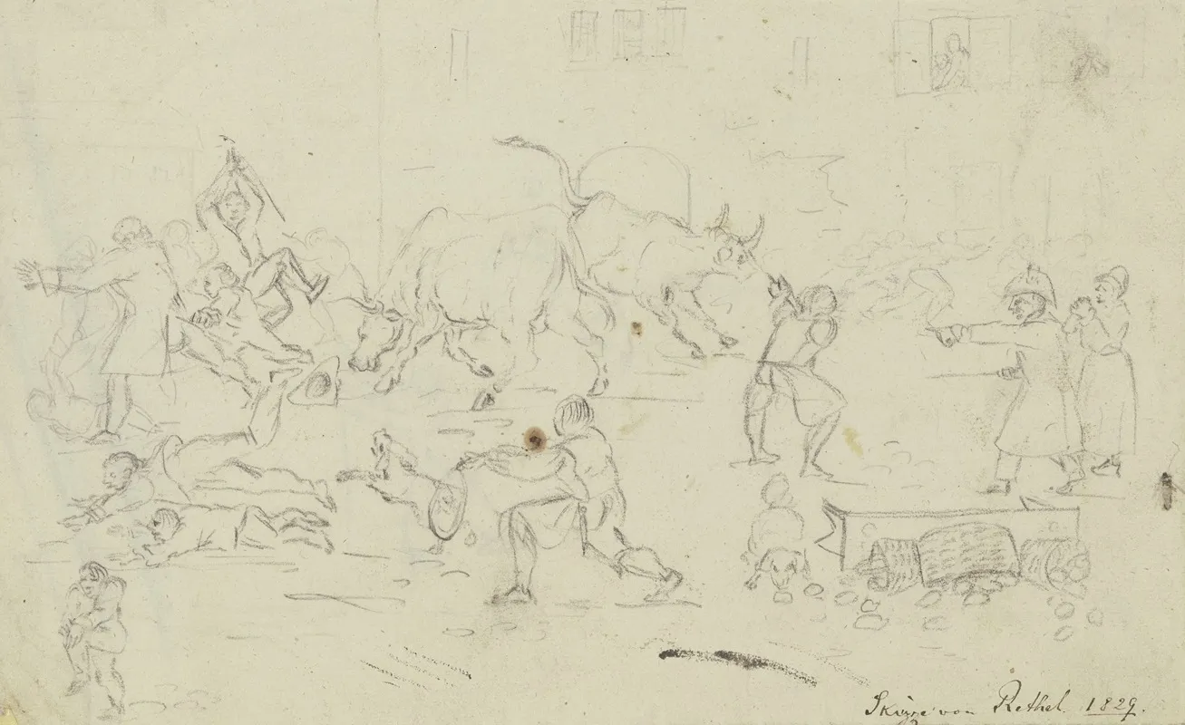 Capturing Two Oxen