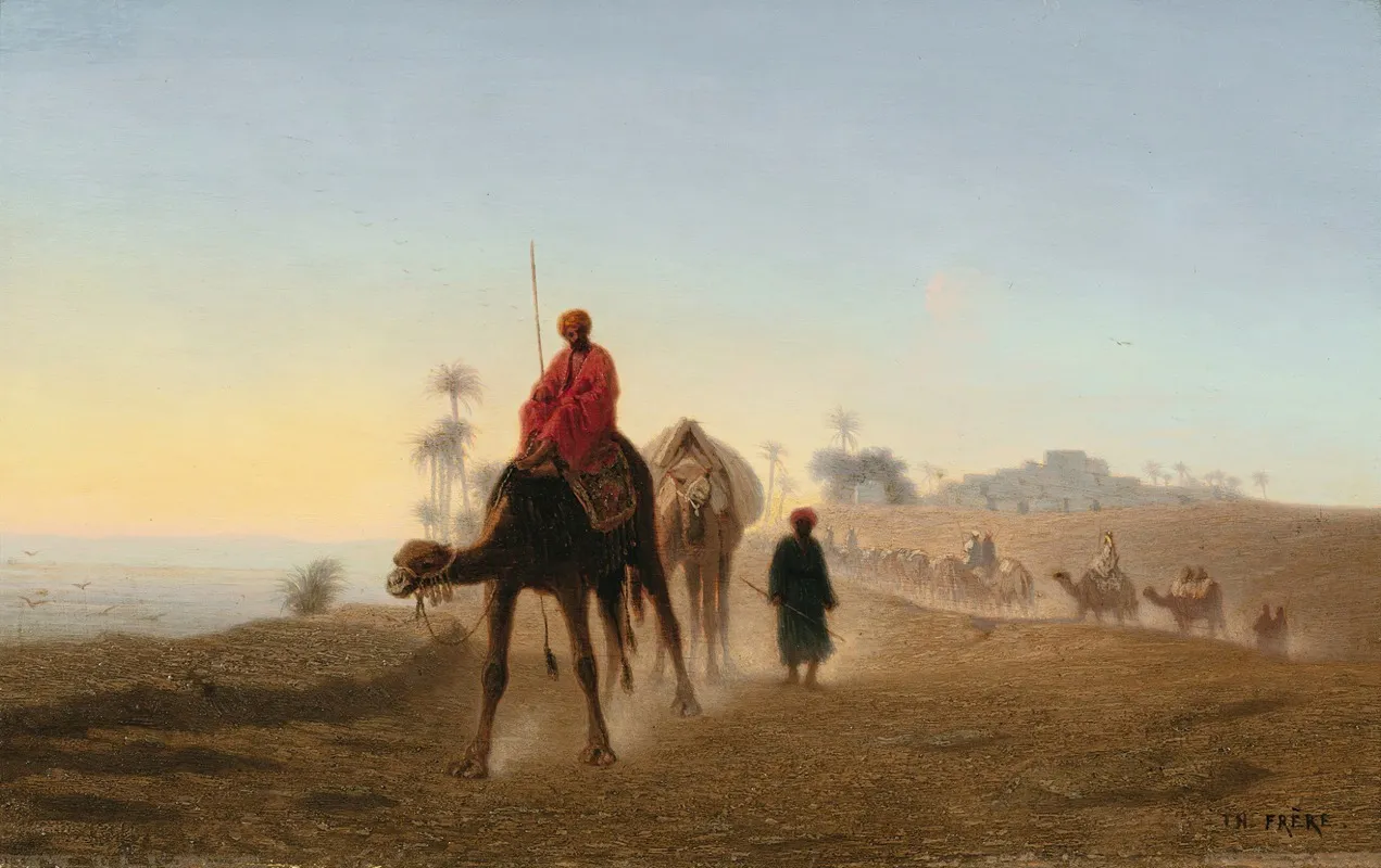 Caravan In The Desert