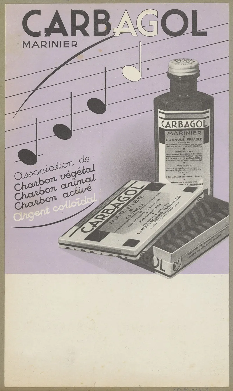 Carbagol Wall Art by Laboratoire Marinier - High-Resolution Digital Print