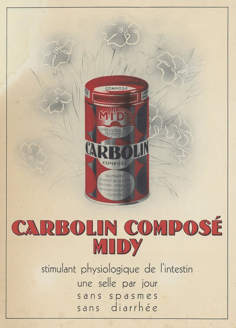 Carbolin Compose Midy 2 Wall Art by Laboratoires Midy - High-Resolution Digital Print